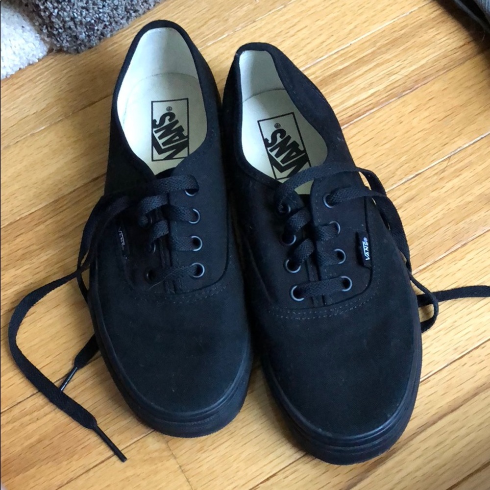 Brand new all black vans